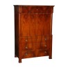 Louis-Philippe Directoire 秘书，采用火焰胡桃木制成，...... - Moinat - Desks : cylinder, leaf, 写字桌